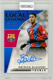 2018-19 Panini Treble Patrick Kluivert Local Legends Autographs【131/199】 FC Barcelona