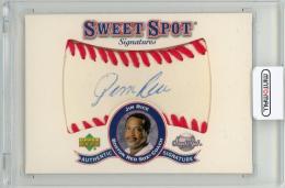 2001 Upper Deck Sweet Spot Jim Rice #S-JR Signatures Boston Red Sox