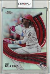 2024 Topps Chrome Elly De La Cruz Strokes Cincinatti Reds