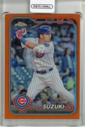 2024 Topps Chrome Seiya Suzuki Orange Refractors【15/25】 Chicago Cubs