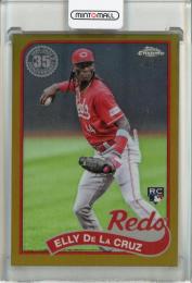 2024 Topps Chrome Elly De La Cruz 1989 Topps Baseball　Gold Refractors【14/50】 Cincinatti Reds