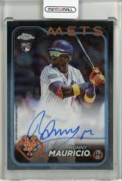 2024 Topps Chrome Ronny Mauricio Rookie Autograph New York Mets