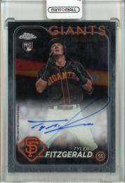 2024 Topps Chrome Tyler Fitzgerald Rookie Autograph San Francisco Giants
