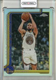 2025-26 Topps Chrome Update Stephen Curry Refractor #14 Golden State Warriors