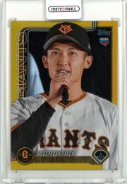 2025 TOPPS NPB 浦田俊輔 Base Gold Foil【24/50】