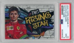 2020 TOPPS  FORMULA 1 CHROME Charles Leclerc 【PSA9】 Scuderia Ferrari