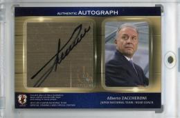 2013-2014 サッカー日本代表 スペシャルエディション アルベルト・ザッケローニ 直筆サインカード 05/45