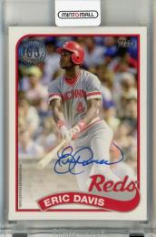 2024 Topps Series 2 Eric Davis '89 Topps Autographs #89BAEDA