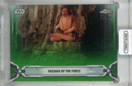 2019 Topps Star Wars Chrome Legacy Passage of the Force Green Refractors #199【31/50】