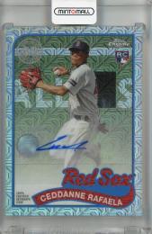 2024 Topps Series 2 Ceddanne Rafaela 1989 Topps Baseball Chrome Silver Packs Autographs #2T89C-39 RC  Boston Red Sox