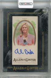 2017 Topps Allen & Ginter Alexa Datt Framed Mini Non-Baseball Autographs Black Frame #MA-ADA【04/25】 Sports Reporter