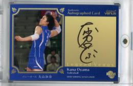 BBM 2020 シャイニングヴィーナス バレーボール 大山加奈 直筆サインカード(レジェンド版) 020/209