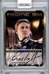2014 CRYPTOZOIC PACIFIC RIM Charlie Hunnam AS Raleigh Becket Autograph
