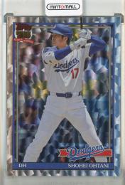 2026 Topps Shohei Ohtani 91 Series 2 Crackle Foil #91B21 Los Angeles Dodgers