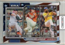 2026 Topps Tarik Skubal/Garrett Crochet/Hunter Brown LL Independence Day #327【48/76】 Boston Red Sox/Detroit Tigers/Houston Astros