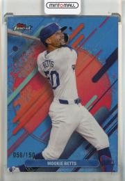 2025 Topps Finest Mookie Betts Sky Blue Refractors #231【56/150】 Los Angeles Dodgers