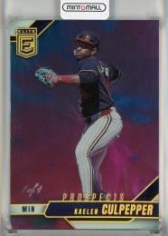 2026 Panini Donruss Elite Kaelen Culpepper #176【1/1】 Minnesota Twins