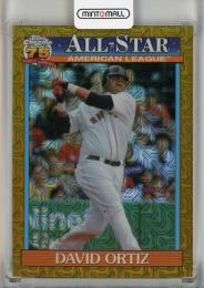 2026 Topps David Ortiz '91 Topps Silver Pack Chrome All-Star Autographs Gold Refractors #91ASC4【18/50】 Boston Red Sox