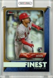 2024 Topps Finest Masyn Winn #FRD-12 Rookies Design Variations Gold Refractors【26/50】 Cardinals