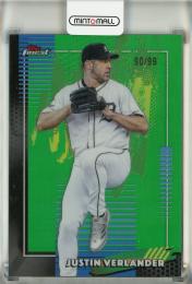 2026 Topps Finest Justin Verlander Green Refractors #48【90/99】 Detroit Tigers