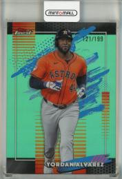 2026 Topps Finest Yordan Alvarez Aqua Refractors #146【121/199】 Houston Astros