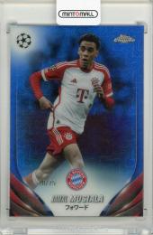 2023-24 Topps Chrome UEFA Club Competitions Jamal Musiala Blue Geometric Refractors【10/75】 FC Bayern Munchen