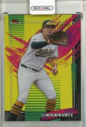 2026 Topps Finest Nick Kurtz Yellow Refractors #251【155/275】 Oakland Athletics