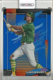 2026 Topps Finest Nick Kurtz Blue Refractors #17【138/150】 Oakland Athletics