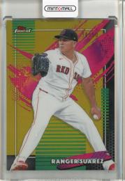 2026 Topps Finest Ranger Suarez Gold Refractors #280【36/50】 Boston Red Sox
