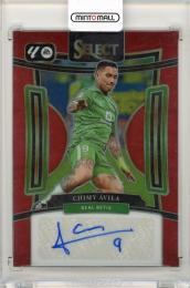2023-24 Panini Select La Liga Soccer Chimy Avila Signatures Red Real Betis