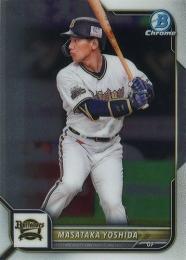 2022 TOPPS Bowman Chrome NPBプロ野球 #35 吉田正尚(オリックス) レギュラーカード