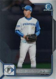2022 TOPPS Bowman Chrome NPBプロ野球 #79 宮西尚生(日本ハム) レギュラーカード