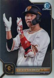 2022 TOPPS Bowman Chrome NPBプロ野球 #112 坂本勇人(巨人) レギュラーカード