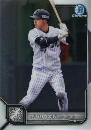 2022 TOPPS Bowman Chrome NPBプロ野球 #120 小川龍成(ロッテ) レギュラーカード