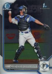 2022 TOPPS Bowman Chrome NPBプロ野球 #BP-19 速水隆成(日本ハム) 1st BOWMAN レギュラーカード RC