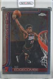 2025-26 Topps Chrome Update VJ Edgecombe #153 RC Philadelphia 76ers