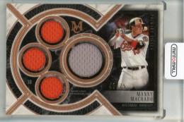 2018 Topps Museum Collection Manny Machado Primary Pieces Quad Relic Copper【49/75】 Baltimore Orioles