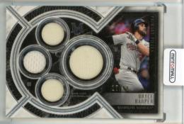 2018 Topps Museum Collection Bryce Harper Primary Pieces Quad Relic 【15/99】 Philadelphia Phillies