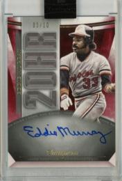 2021 Topps Luminaries Eddie Murray Home Run Kings Autographs Red【03/10】 Baltimore Orioles