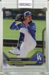2025 Topps Now  Tyler Glasnow Road to Opening Day Gold Foil Exclusive OD-279【01/25】 Los Angeles Dodgers