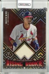 2024 Topps Update Series Masyn Winn Rising Rookie Relic Gold【42/50】 St. Louis Cardinals