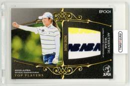 2022 エポック JLPGA OFFICIAL TRADING CARDS TOP PLAYERS  稲見萌寧 ウエアカード 6/250
