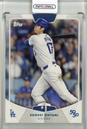 2024 Topps 50/50 Shohei Ohtani Shohei Ohtani HR #1 Los Angeles Dodgers