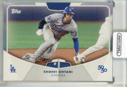 2024 Topps 50/50 Shohei Ohtani Shohei Ohtani SB#1 Los Angeles Dodgers