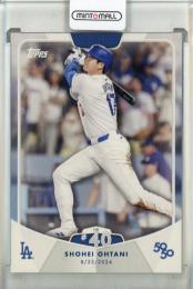 2024 Topps 50/50 Shohei Ohtani Shohei Ohtani HR #40 Los Angeles Dodgers