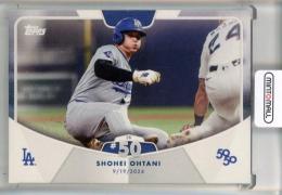 2024 Topps 50/50 Shohei Ohtani Shohei Ohtani SB#50 Los Angeles Dodgers