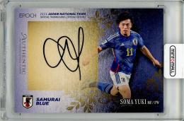 【56/60】サッカー日本代表オフィシャルトレーディングカード SG64 山田楓喜 東京ヴェルディ (直筆サインカード/U-23日本代表) エポック 2024 スペシャルエディション 2024 サッカー日本代表オフィシャルトレーディングカード