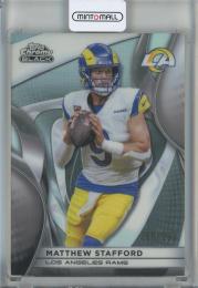 2025 Topps Chrome Black Matthew Stafford Refractors #61【296/299】 Los Angeles Rams