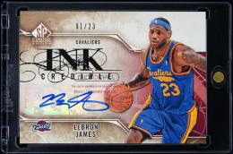 2009-10 SP Signature Edition #ILJ LeBron James INKcredible Autograph【1/23】 Cleveland Cavaliers