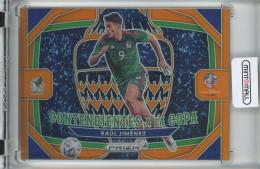 2024 Panini Prizm Copa America Soccer Raul Jimenez Contendientes a la Copa/Orange Prizm/#26【7/25】 Mexico